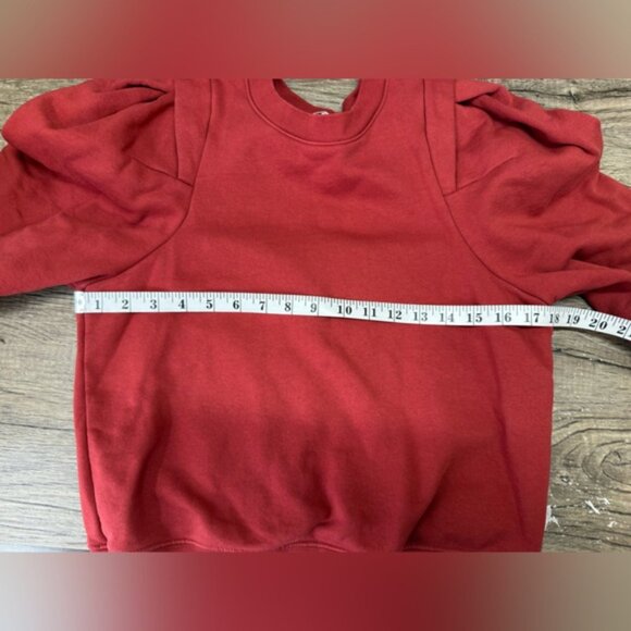 FRAMEPleated Panel Sweatshirt size small - Picture 5 of 7